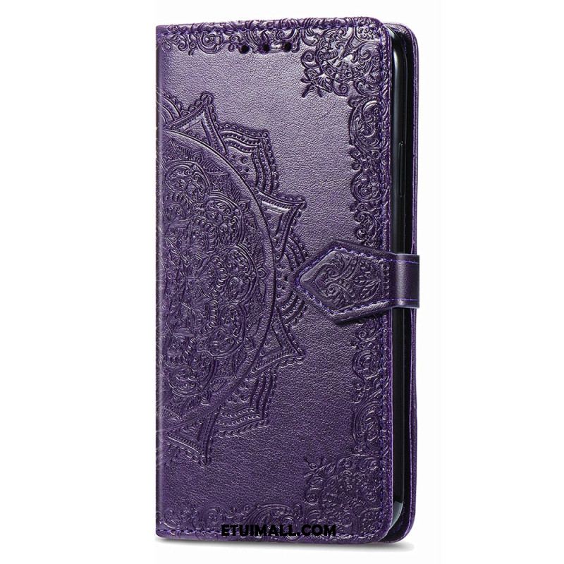 Etui Folio Xiaomi Redmi Note 13 4g Mandala Słońce W Lnaière