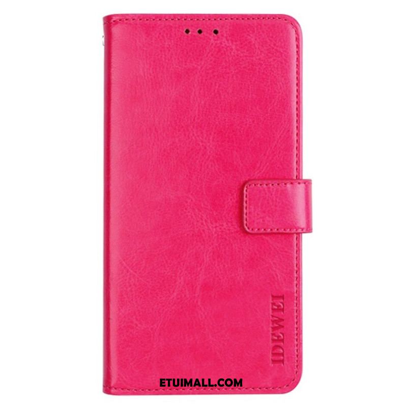 Etui Folio Xiaomi Redmi Note 13 4g Sztuczna Skóra Idewei