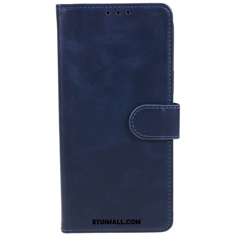 Etui Folio Xiaomi Redmi Note 13 5g Efekt Skóry Z Paskiem