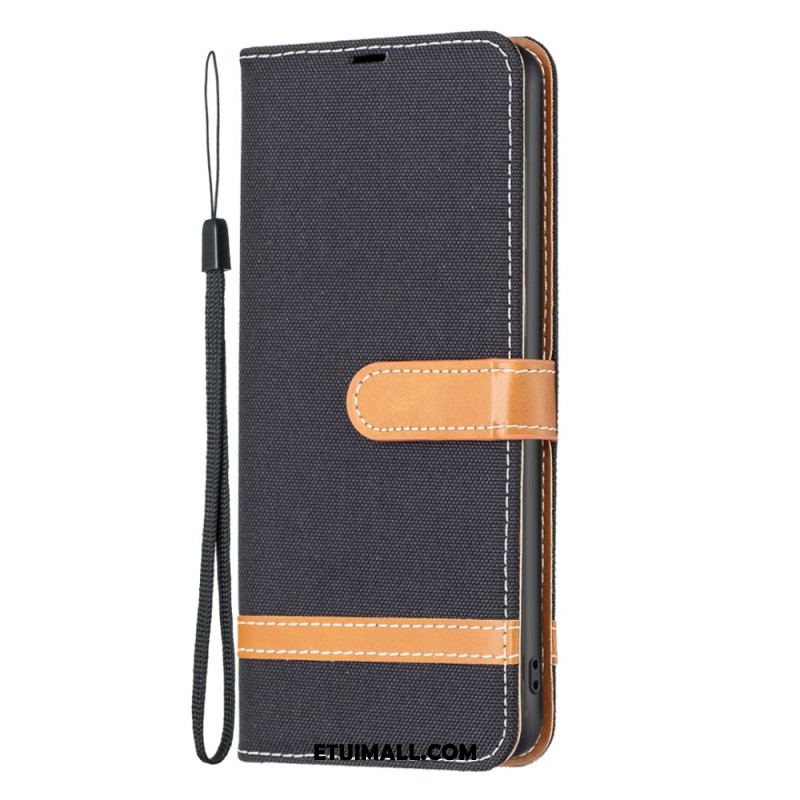 Etui Folio Xiaomi Redmi Note 13 5g Materiał Paska