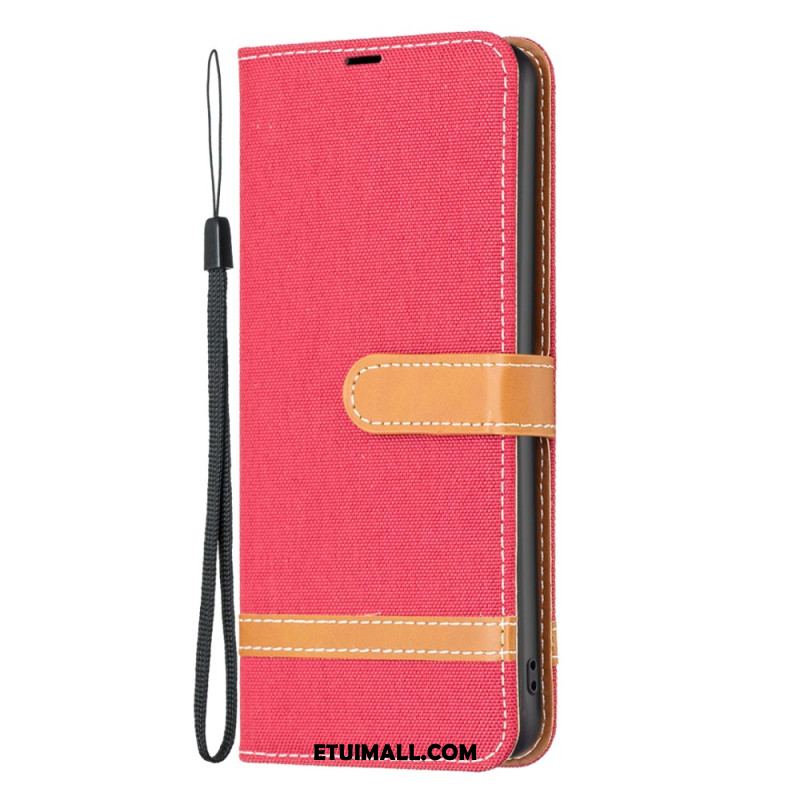 Etui Folio Xiaomi Redmi Note 13 5g Materiał Paska