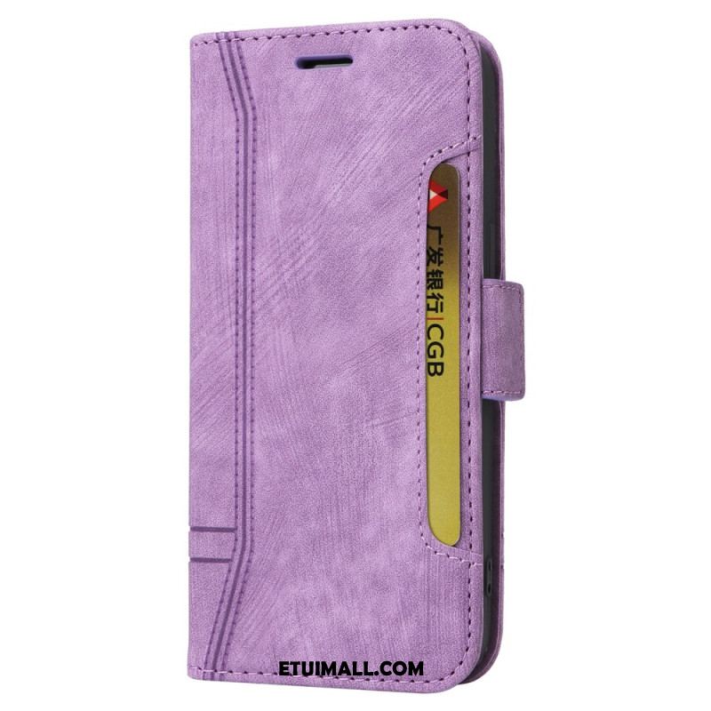 Etui Folio Xiaomi Redmi Note 13 5g Skórzany Styl Betopnice