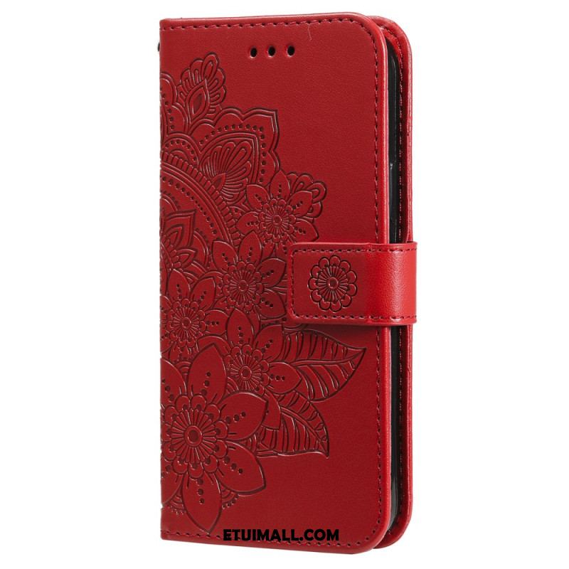 Etui Folio Xiaomi Redmi Note 13 Pro 4g Druk Mandali Etui Ochronne