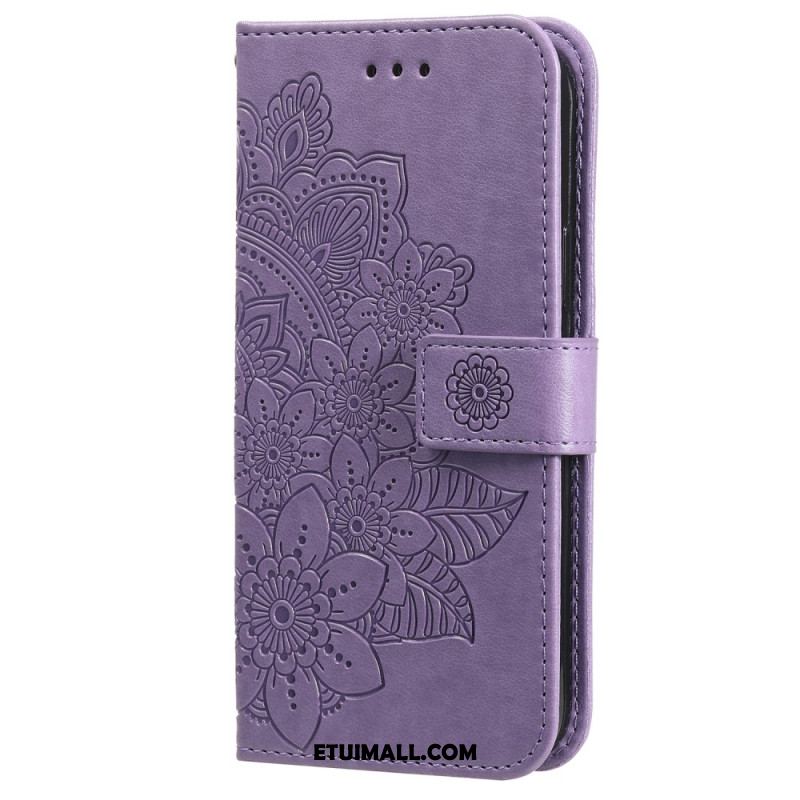 Etui Folio Xiaomi Redmi Note 13 Pro 4g Druk Mandali Etui Ochronne