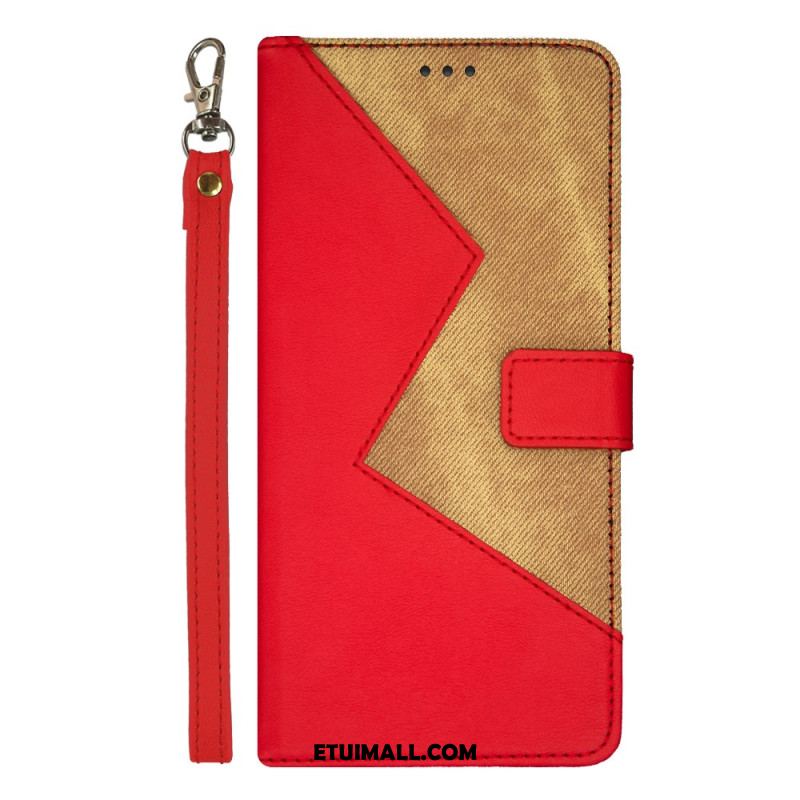 Etui Folio Xiaomi Redmi Note 13 Pro 4g Dwukolorowy Idewei Etui Ochronne