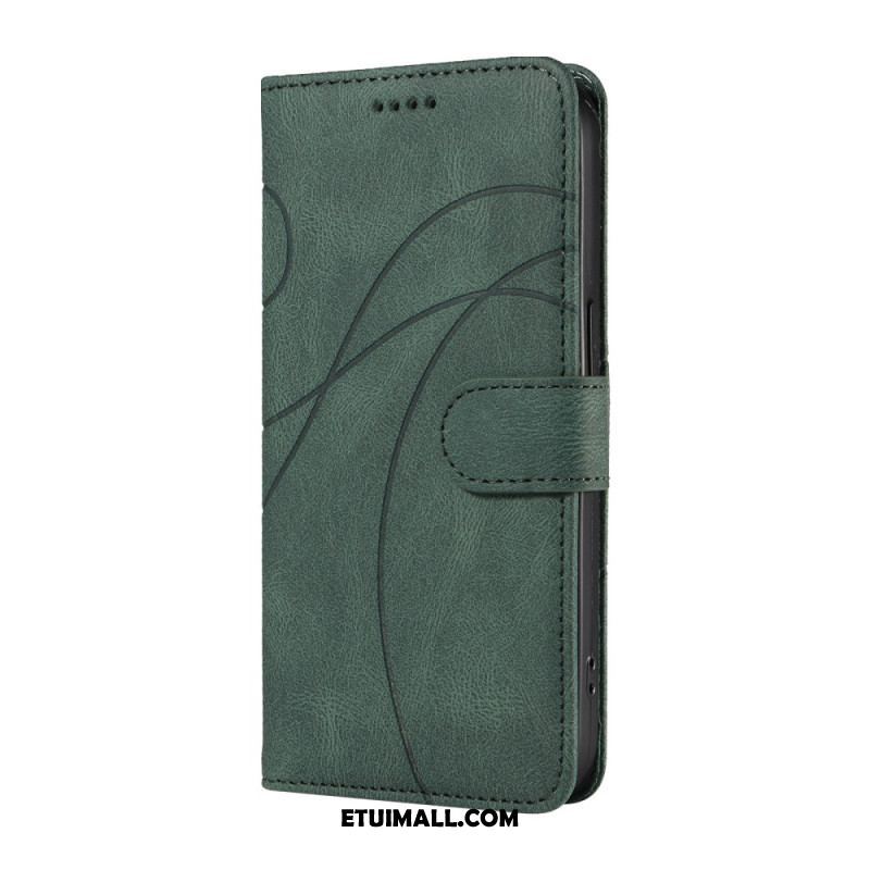 Etui Folio Xiaomi Redmi Note 13 Pro 4g Faliste Linie