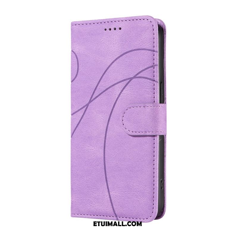 Etui Folio Xiaomi Redmi Note 13 Pro 4g Faliste Linie