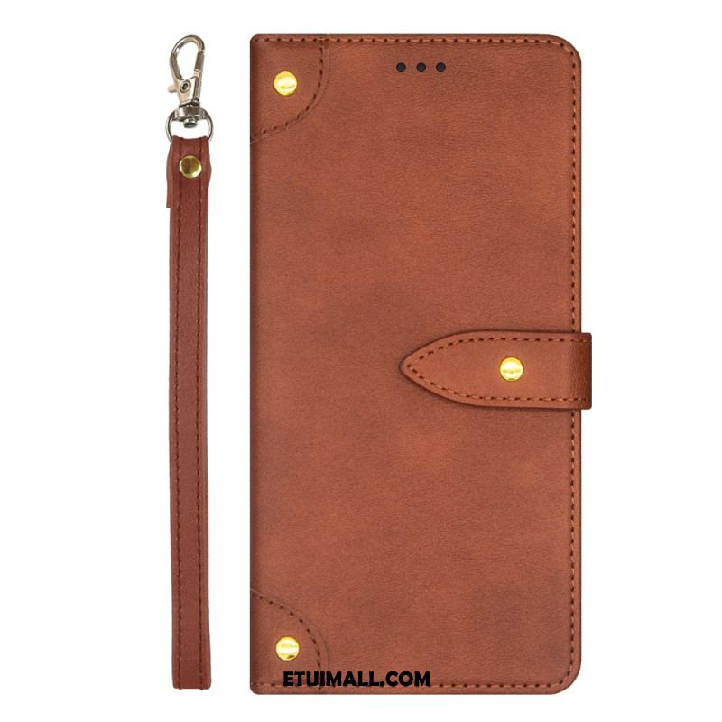 Etui Folio Xiaomi Redmi Note 13 Pro 4g Nit Dekoracyjny Idewei Etui Ochronne