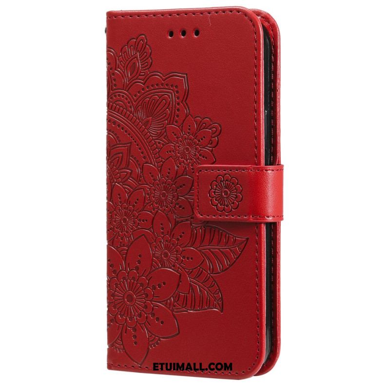 Etui Folio Xiaomi Redmi Note 13 Pro 5g Mandala Ze Smyczą Etui Ochronne