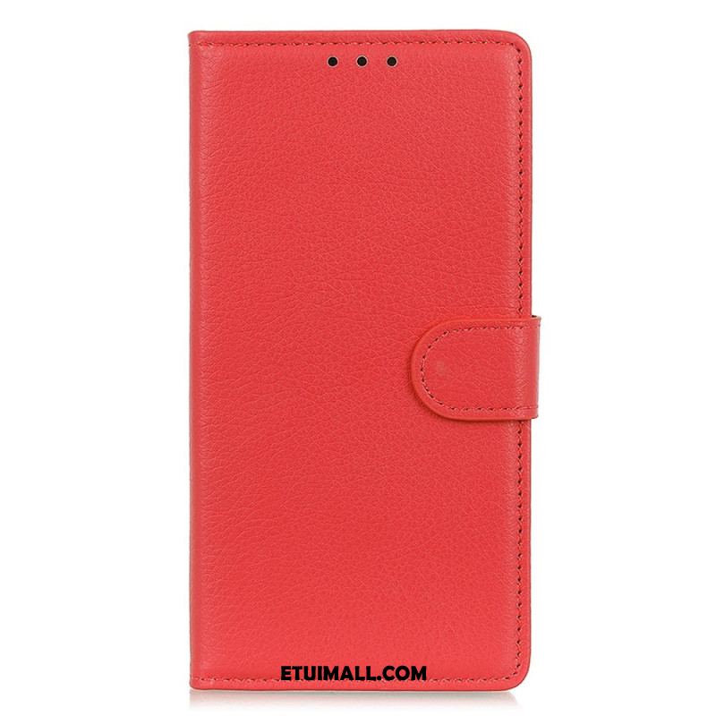 Etui Folio Xiaomi Redmi Note 13 Pro 5g Tradycyjna Sztuczna Skóra