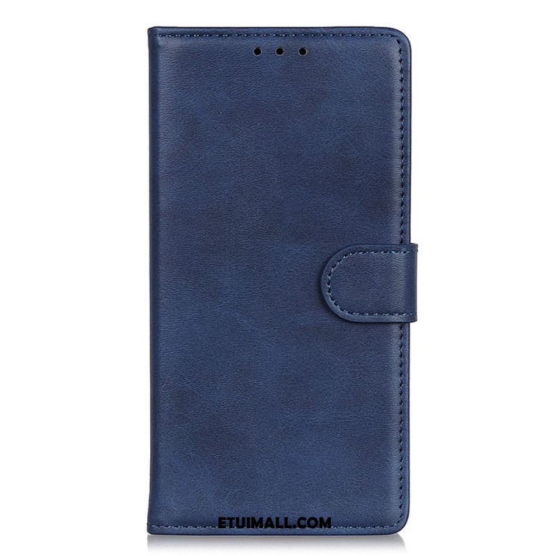 Etui Folio Xiaomi Redmi Note 13 Pro Plus 5g Matowa Sztuczna Skóra Etui Ochronne