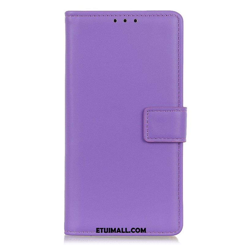 Etui Folio Xiaomi Redmi Note 13 Pro Plus 5g Prosta Sztuczna Skóra