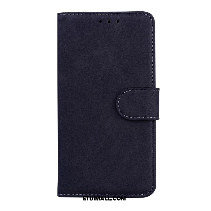 Etui Folio do Google Pixel 6 Monochromatyczny Efekt Skóry