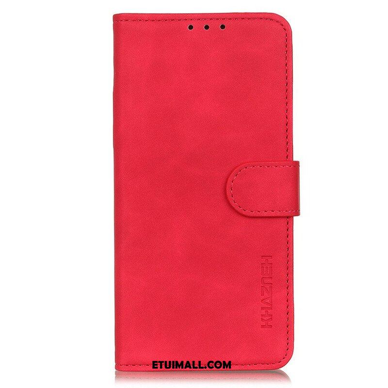 Etui Folio do OnePlus Nord 2 5G Matowy Efekt Skóry Vintage Khazneh