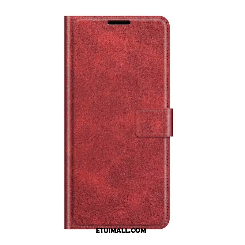 Etui Folio do OnePlus Nord 2 5G Smukły Ekstremalny Efekt Skóry