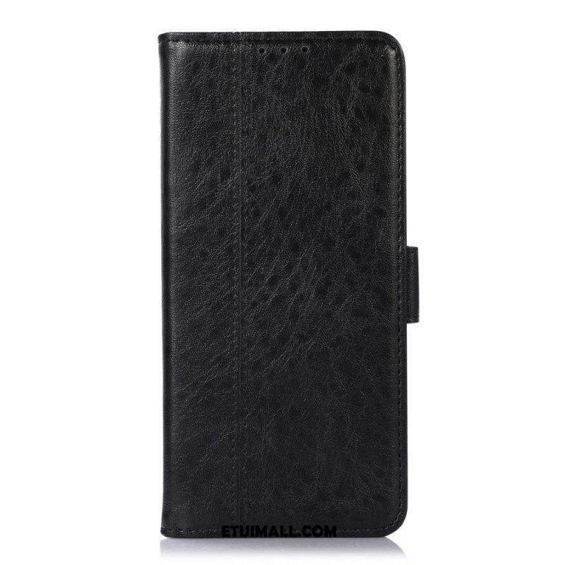 Etui Folio do OnePlus Nord 2 5G Subtelne Przeszycia