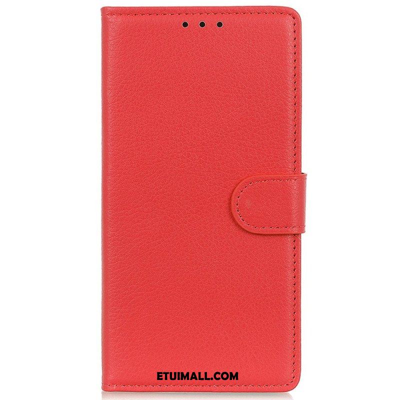 Etui Folio do OnePlus Nord 2T 5G Tradycyjna Sztuczna Skóra