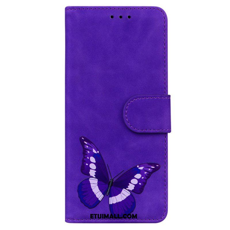 Etui Folio do OnePlus Nord CE 2 5G Dyskretny Motyl