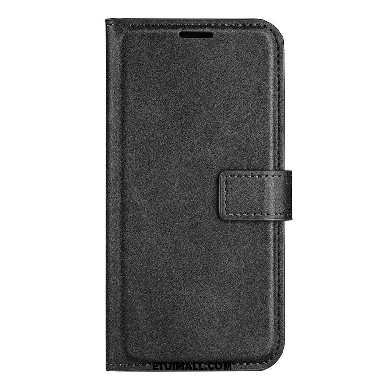 Etui Folio do OnePlus Nord CE 2 5G Garbowana Sztuczna Skóra