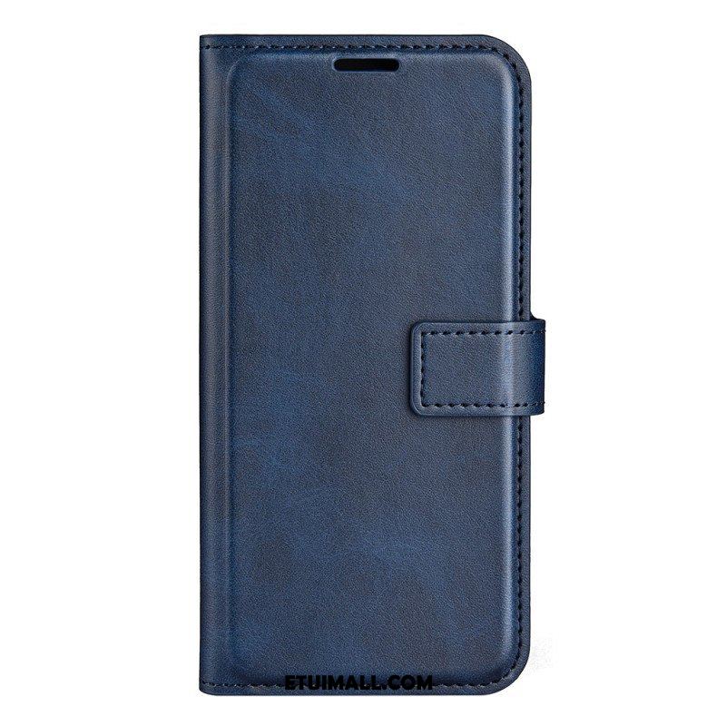 Etui Folio do OnePlus Nord CE 2 5G Garbowana Sztuczna Skóra