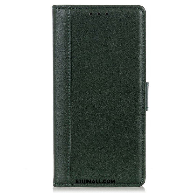 Etui Folio do OnePlus Nord CE 2 5G Klasyczna Sztuczna Skóra