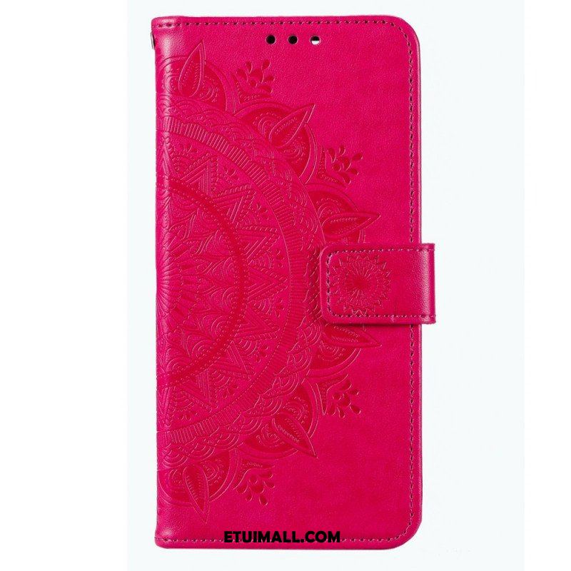 Etui Folio do OnePlus Nord CE 2 5G Kwiatowa Mandala