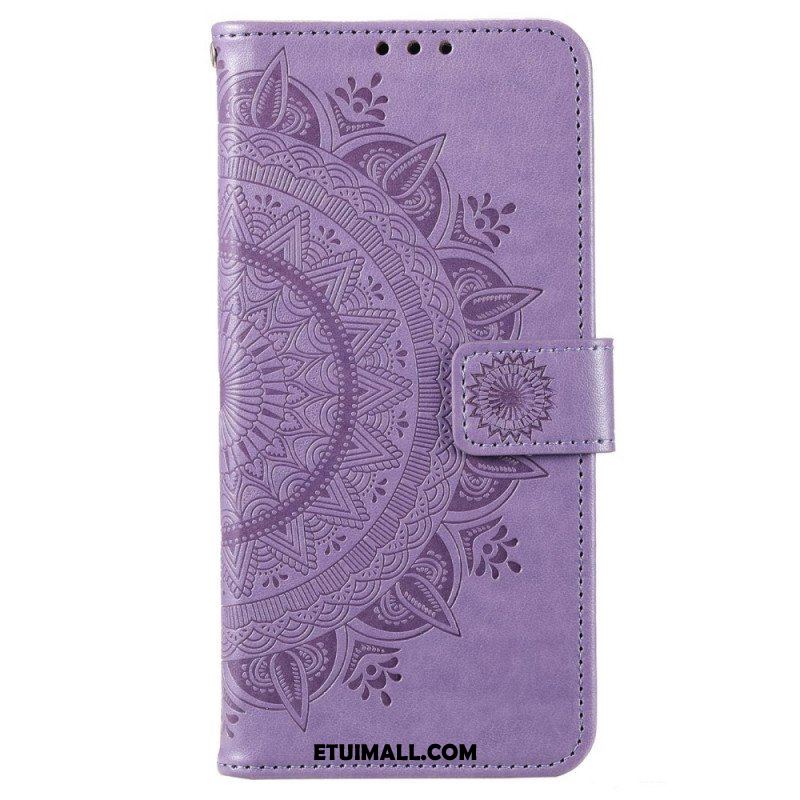 Etui Folio do OnePlus Nord CE 2 5G Kwiatowa Mandala