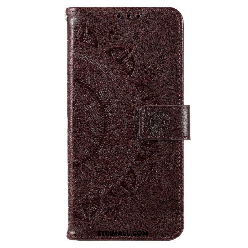 Etui Folio do OnePlus Nord CE 2 5G Kwiatowa Mandala