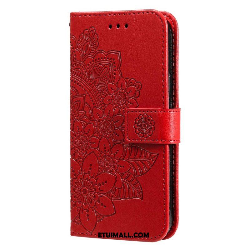 Etui Folio do Oppo Find X5 Lite Mandala Ze Smyczą