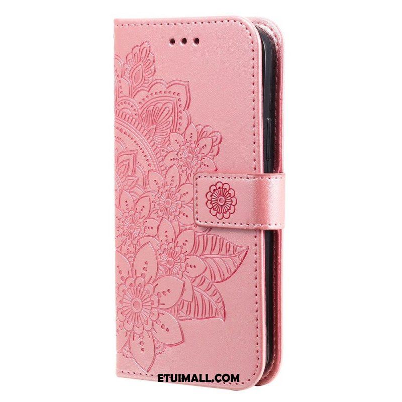 Etui Folio do Oppo Find X5 Lite Mandala Ze Smyczą