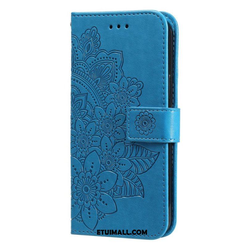 Etui Folio do Oppo Find X5 Lite Mandala Ze Smyczą