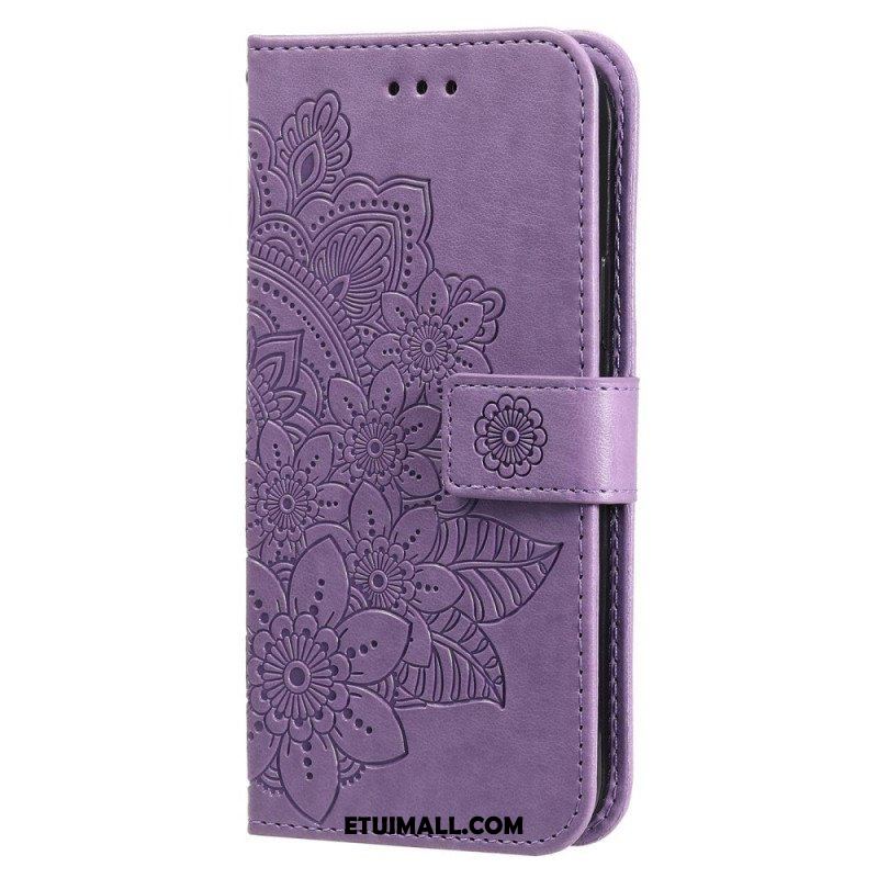 Etui Folio do Oppo Find X5 Lite Mandala Ze Smyczą