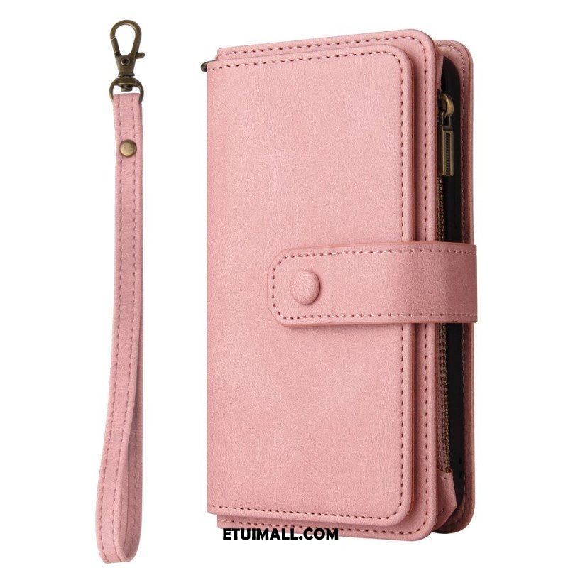 Etui Folio do Oppo Find X5 Lite Wielofunkcyjny Uchwyt Na Karty