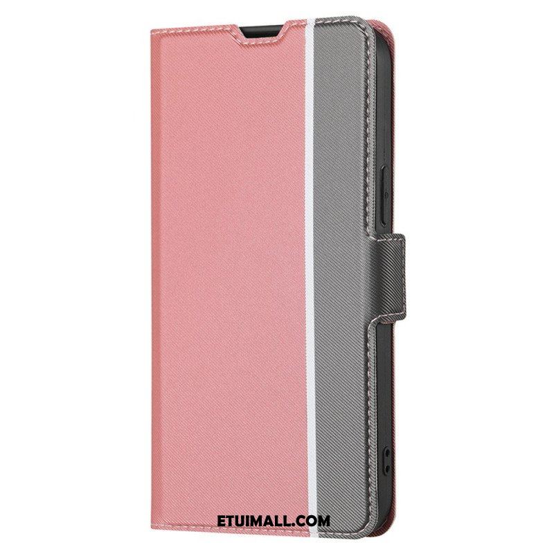 Etui Folio do Oppo Reno 8 Dwutonowy