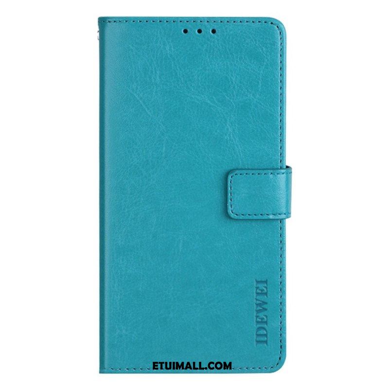 Etui Folio do Poco X4 Pro 5G Imitacja Skóry Idewei