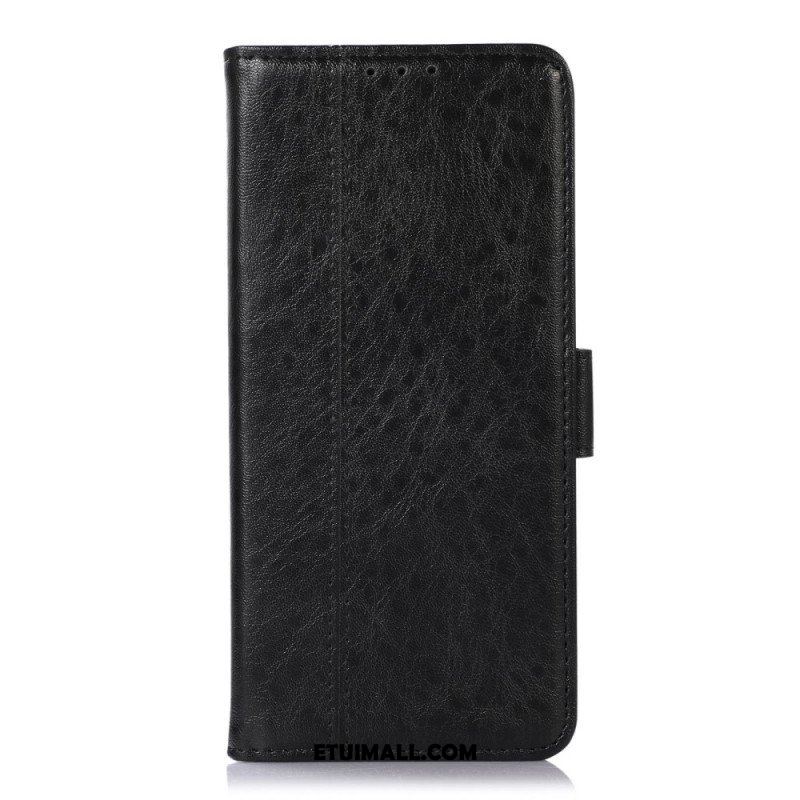 Etui Folio do Poco X4 Pro 5G Stylowa Skórzana Moda