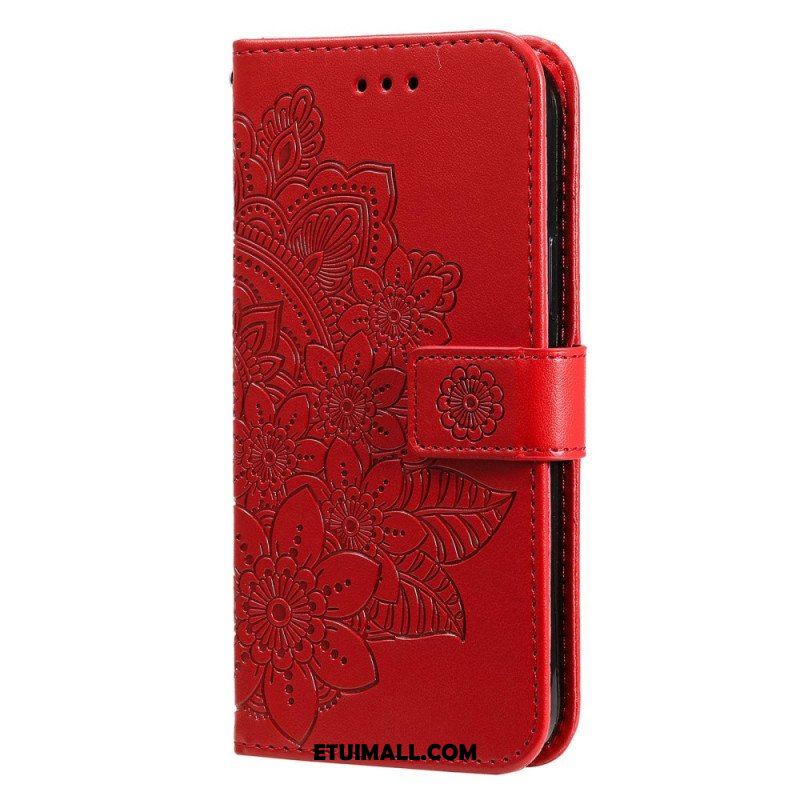 Etui Folio do Poco X4 Pro 5G z Łańcuch Paskowata Mandala