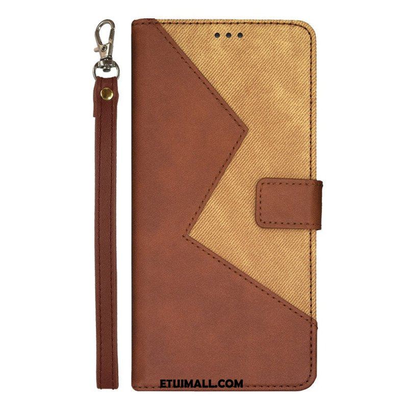 Etui Folio do Poco X5 5G Dwukolorowy Idewei