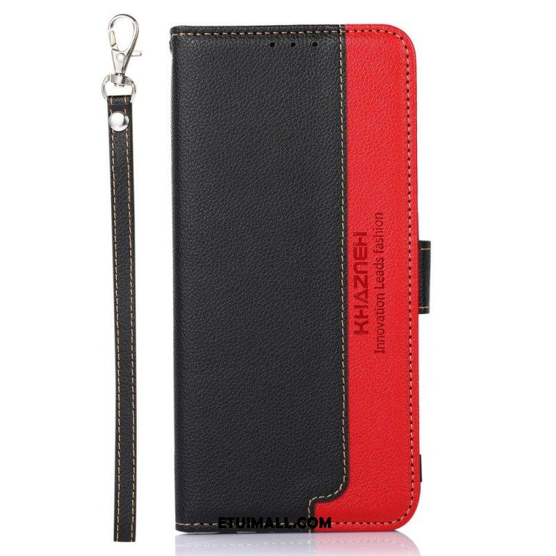 Etui Folio do Poco X5 5G Rfid Khazneh