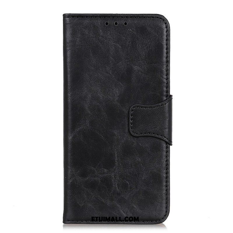 Etui Folio do Samsung Galaxy A13 5G / A04s Dwustronne Zapięcie Ze Skóry Dwoinowej