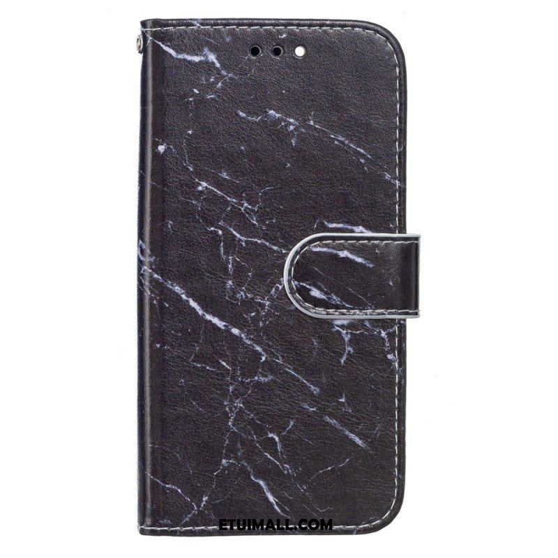 Etui Folio do Samsung Galaxy A13 5G / A04s Intensywny Marmur