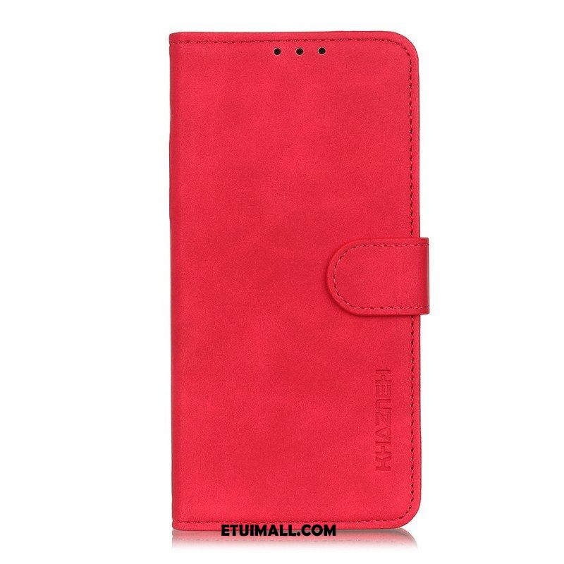 Etui Folio do Samsung Galaxy A13 5G / A04s Khazneh Efekt Skóry W Stylu Vintage