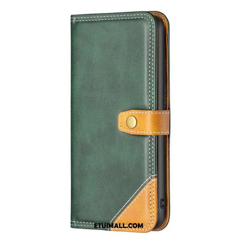 Etui Folio do Samsung Galaxy A13 Dwukolorowy Kolor Binfen