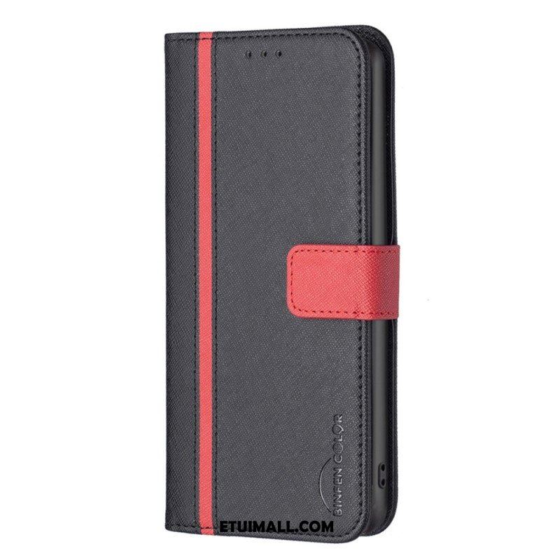 Etui Folio do Samsung Galaxy A14 / A14 5G Dwukolorowy Kolor Binfen