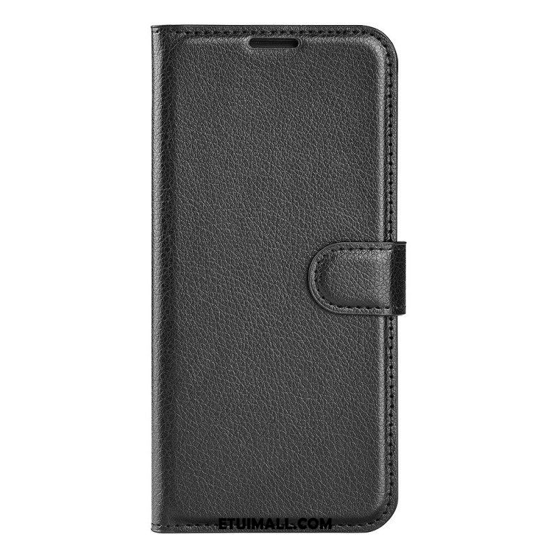 Etui Folio do Samsung Galaxy A14 / A14 5G Klasyczna Sztuczna Skóra