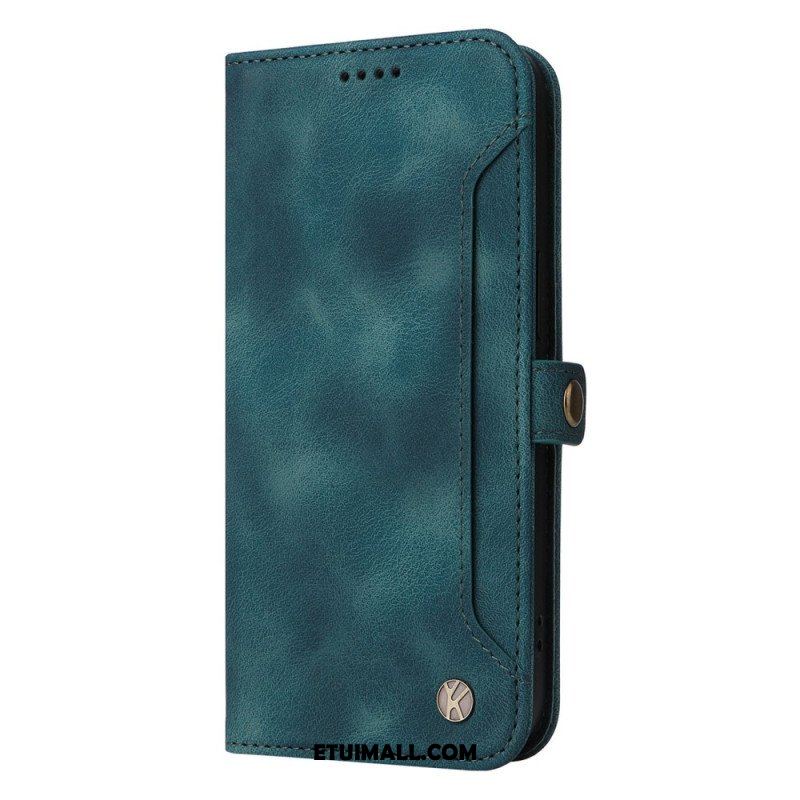 Etui Folio do Samsung Galaxy A14 / A14 5G Posiadacz Karty Z Przodu