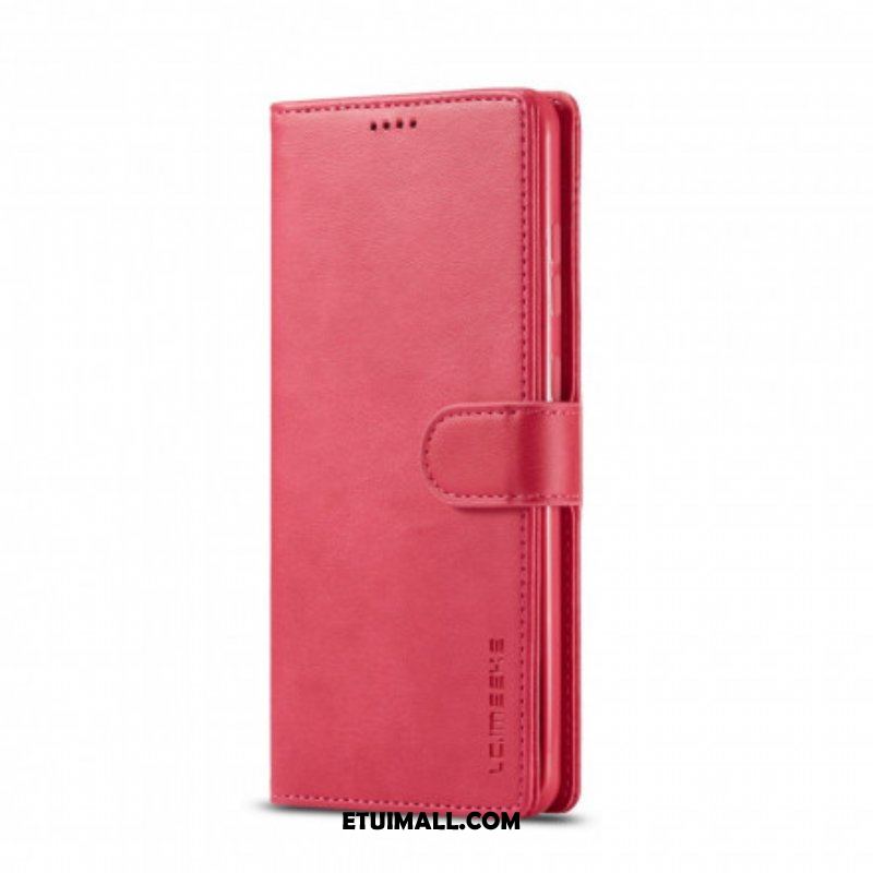 Etui Folio do Samsung Galaxy A52 4G / A52 5G / A52s 5G Lc.imeeke Efekt Skóry