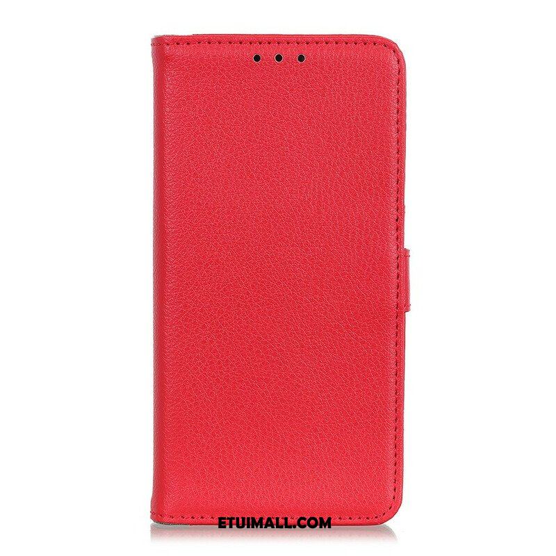 Etui Folio do Samsung Galaxy A52 4G / A52 5G / A52s 5G Tradycyjnie Liczi