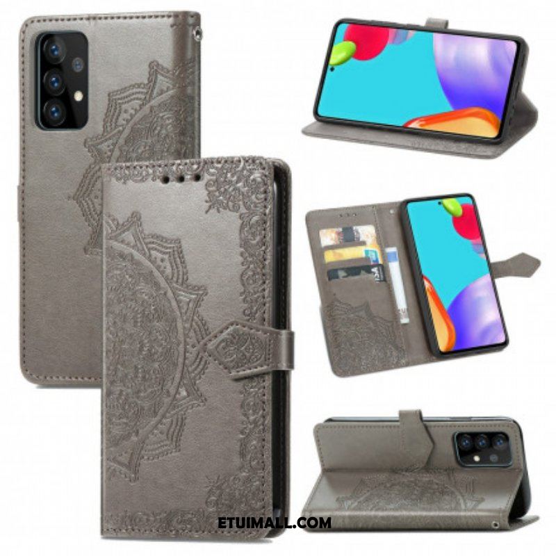 Etui Folio do Samsung Galaxy A52 4G / A52 5G / A52s 5G Średniowiecze Mandali