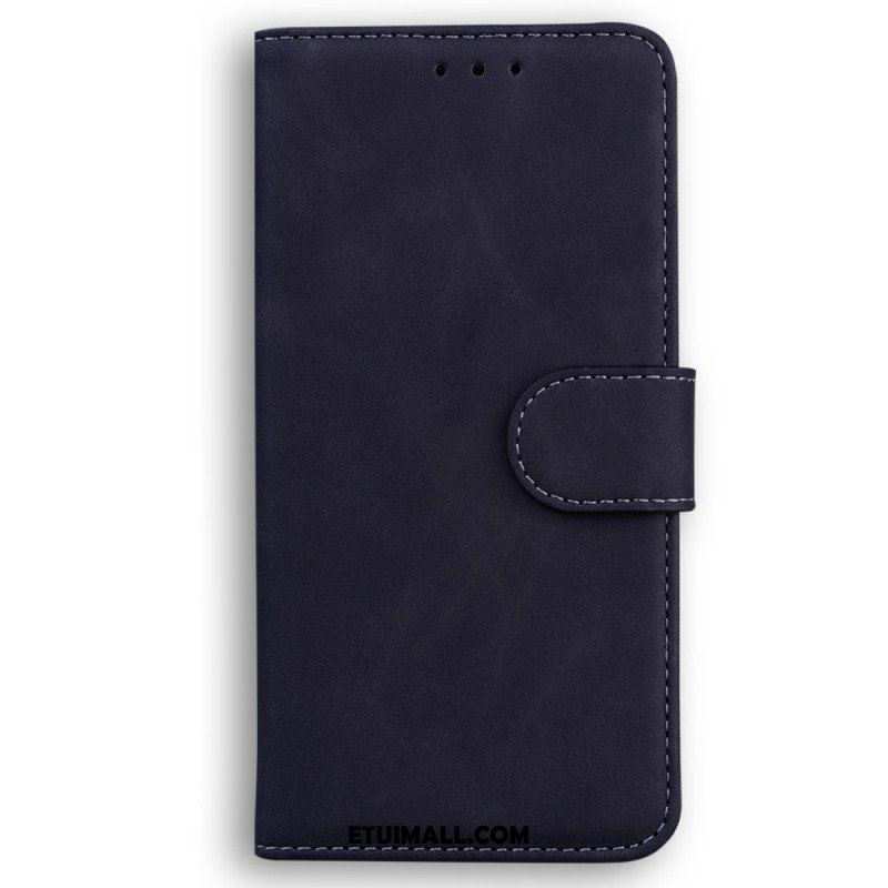 Etui Folio do Samsung Galaxy M13 Skórzany Efekt Couture